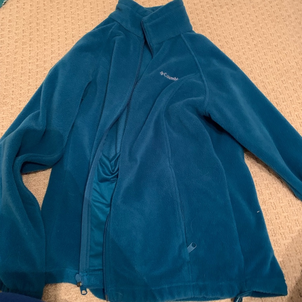 Worn once Columbia Zip up
